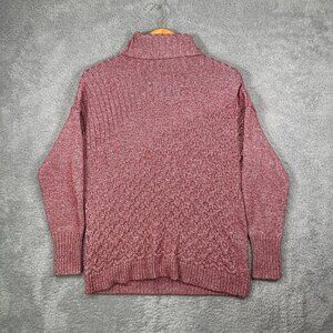 Nine West Women's Long Sleeved Cowl‎ Neck Pullover Sweater Large